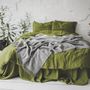 Linge de lit - Green Moss Stonewashed Linen Bed Set - EPIC LINEN