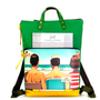 Bags and totes - Waterproof Illustrated Book Holder DZ Backpack - DANIEL CHONG