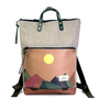 Bags and totes - Waterproof Illustrated Book Holder DZ Backpack - DANIEL CHONG