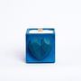 Gifts - Coloured concrete candle - LOVE - JUNNY