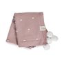 Kids accessories - Popcorn blankets with pompons - EFFIKI