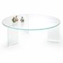 Coffee tables - MONOLOG coffee table in extra-clear glass - GLASS VARIATIONS