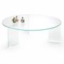 Tables basses - Table basse MONOLOG en verre extra-clair - GLASS VARIATIONS