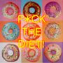 Paintings - 'F the Diet' Wall Artwork with LED Neon - SMALL - LOCOMOCEAN