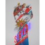 Paintings - 'Survivor' Wall Artwork with LED Neon - STANDARD - LOCOMOCEAN