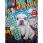 Paintings - 'Liberty Dog' Wall Artwork with LED Neon - SMALL - LOCOMOCEAN