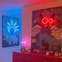 Paintings - 'Liberty Dog' Wall Artwork with LED Neon - SMALL - LOCOMOCEAN