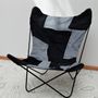 Fauteuils - Toile - habillage pour fauteuil Butterfly - modèle Lars Recto-Verso upcyclé - SOFTLANDING