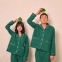 Vêtements de nuit - [une vie significative Inc.] Ensemble de pyjama à manches longues en coton biologique - KOREA INSTITUTE OF DESIGN PROMOTION