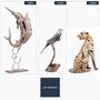 Objets design - Notre gammes de sculptures en métal - JP2B DECORATION