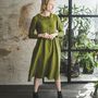 Prêt-à-porter - Long Linen Collar Dress - EPIC LINEN