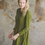 Prêt-à-porter - Long Linen Collar Dress - EPIC LINEN