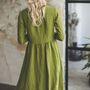 Prêt-à-porter - Long Linen Collar Dress - EPIC LINEN