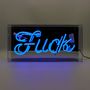 Table lamps - 'Fuck' Glass Neon Sign - LOCOMOCEAN