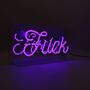 Table lamps - 'Fuck' Glass Neon Sign - LOCOMOCEAN