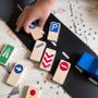 Toys - Wooden Traffic Signs - WAYTOPLAY TOYS