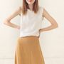 Apparel - A - Line Linen Skirt - EPIC LINEN
