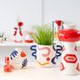Ceramic - PLANTER EVA - PINTURA LOCURA - QUE RICO