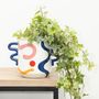 Ceramic - PLANTER EVA - PINTURA LOCURA - QUE RICO