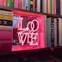 Decorative objects - 'Love' Glass Neon Sign - LOCOMOCEAN