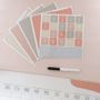 Stationery - Calendrier mural magnétique - planning ANNUEL - FERFLEX