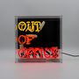 Decorative objects - 'Out Of Office' Glass Neon Sign - LOCOMOCEAN