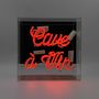 Decorative objects - 'Cave à Vin' Glass Neon Sign - Red - LOCOMOCEAN