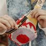 Leather goods - SUZANI EMBROIDERED BANANA - CURIOSITY LAB