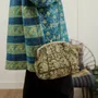 Leather goods - GRANDMOTHER BAG IN KANTHA - CURIOSITY LAB