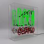 Table lamps - 'Open / Closed' Large Glass Neon Sign - LOCOMOCEAN