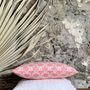 Coussins textile - Housse de coussin à fleurs roses Mina - TERRE AMBRÉE