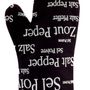 Potholders - Glove Sel & Poivre Noir 18 X 28 - MAISON VIVARAISE – SDE VIVARAISE WINKLER