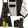 Potholders - Potholder Sel & Poivre Noir 20 X 20 - MAISON VIVARAISE – SDE VIVARAISE WINKLER
