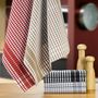 Dish towels - Kitchen Towel Dobby W/Checks Gris 50 X 70 - MAISON VIVARAISE – SDE VIVARAISE WINKLER