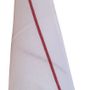 Dish towels - Blôm Alsace Embroidered Honeycomb Tea Towel Blanc/Rrouge 70 X 50 - MAISON VIVARAISE - SDE VIVARAISE WINKLER