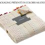 Throw blankets - Gastounet Throw Blanket Multico 140 X 200 - MAISON VIVARAISE - SDE VIVARAISE WINKLER