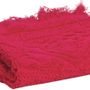 Bath towels - Maxi Bath Towel Zoe Fuchsia 100 X 180 - MAISON VIVARAISE – SDE VIVARAISE WINKLER