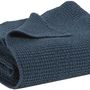 Plaids - Plaid Maia Navy 140 x 200 - MAISON VIVARAISE – SDE VIVARAISE WINKLER