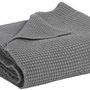 Linge de lit - Jeté de lit Maia Tourterelle 260 x 260 - MAISON VIVARAISE - SDE VIVARAISE WINKLER