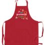Aprons - Je suis gourmande Apron Rouge 85 X 72 - MAISON VIVARAISE - SDE VIVARAISE WINKLER