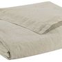 Bed linens - Flat Sheet Stonewashed Zeff Naturel 240 X 300 - MAISON VIVARAISE – SDE VIVARAISE WINKLER