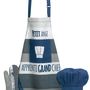 Tabliers de cuisine - Lot Compose Petit Ange Indigo 52 X 63 - MAISON VIVARAISE - SDE VIVARAISE WINKLER