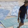 Tapis - Tapis Catania outdoor Acier 120 x 170 - MAISON VIVARAISE - SDE VIVARAISE WINKLER