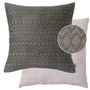 Cushions - Cushion Rosetta Tourterelle 45 X 45 - MAISON VIVARAISE - SDE VIVARAISE WINKLER