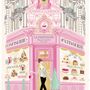 Dish towels - Kitchen Towel Facade Patisserie Ecru 48 X 72 - MAISON VIVARAISE – SDE VIVARAISE WINKLER