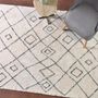Tapis - Tapis Ervin Ivoire/taupe 190 x 290 - MAISON VIVARAISE - SDE VIVARAISE WINKLER