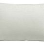 Cushions - Cushion Velor Neige 30 X 50 - MAISON VIVARAISE – SDE VIVARAISE WINKLER