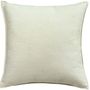 Cushions - Cushion Cover Velor Neige 60 X 60 - MAISON VIVARAISE - SDE VIVARAISE WINKLER