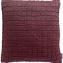 Coussins - Coussin Swami Prune 45 X 45 - MAISON VIVARAISE - SDE VIVARAISE WINKLER