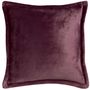 Cushions - Cushion Tender Prune 50 X 50 - MAISON VIVARAISE – SDE VIVARAISE WINKLER